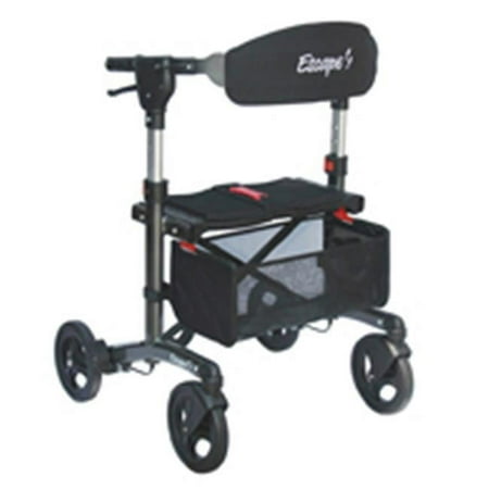 Triumph Mobility 500-10241 Escape Rollator - Standard 24 in. Seat - Black