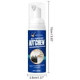 thumbnail image 3 of JingChun 30ml Foaming Heavy Oil Stain Cleaner, Foam Cleaner All Purpose Heavy Duty, Powerful Stain Removing Foam Cleaner, Stubborn Grease & Grime Remover Bubble Spray, 3 of 9