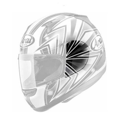 Arai Helmet Shield Cover - Arai Helmets Shield Cover Set for RX-Q - Talon Gray 4876 024876