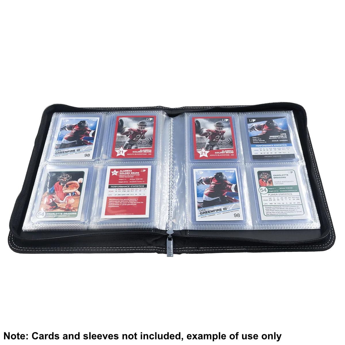 Ultra Pro 4 Pocket Toploader Zipper Premium PRO Binder