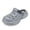 Grey, variant on Rokment Mens Ortho Clogs Garden Shoes with Back Strap Lightweight Comfortable Chunky Pool Slides Bathroom Shower Water Sandals Closed Toe Beach Slippers