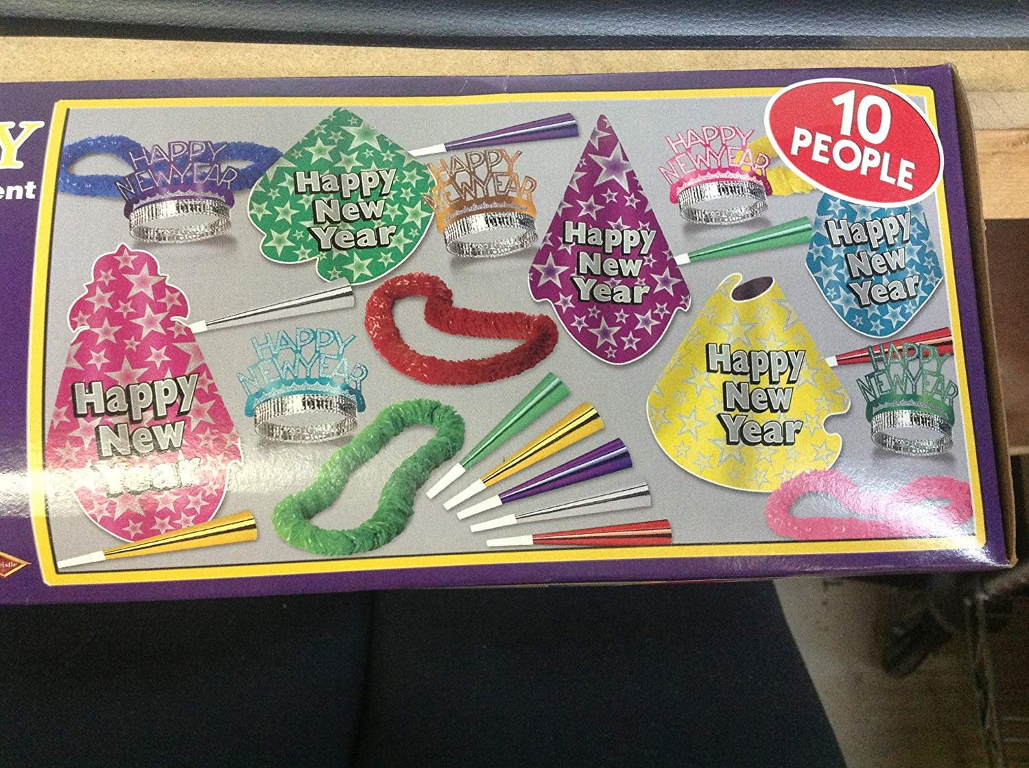 "Let's Party" New Year's Eve Party Kit for 10 People