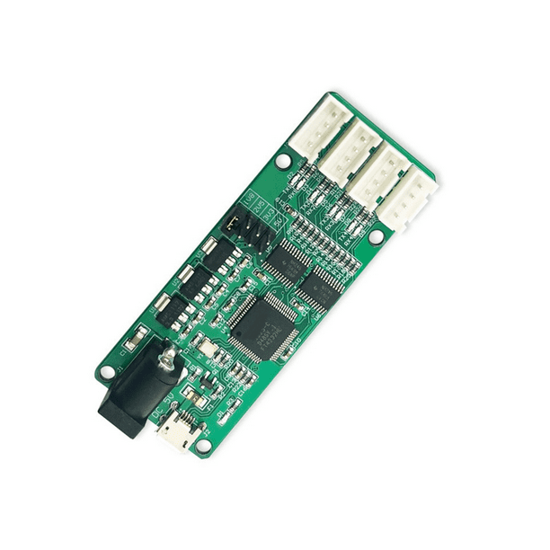 ckepdyeh Serial Port Module UART USB to 4 Way TTL FT4232 Chip DC 5V Converter Board for