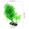 thumbnail image 2 of Unique Bargains 1 Pcs Aquarium Plant Tree Decorations Fish Tank Aquatic Plant 7.87" Green, 2 of 6