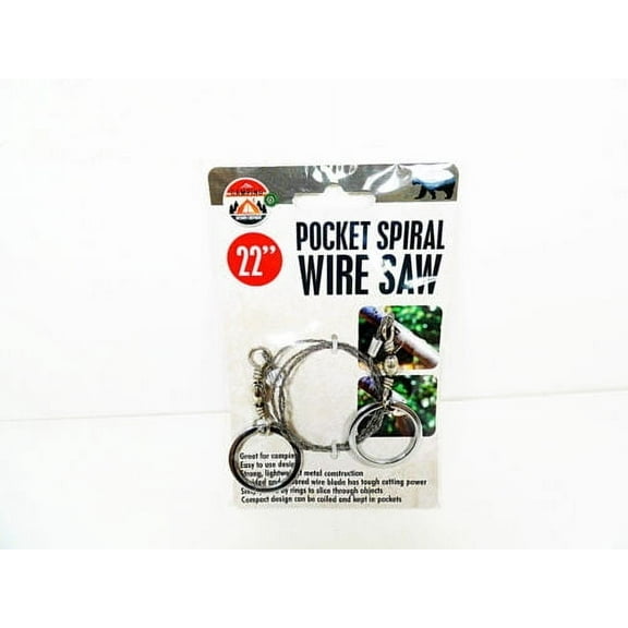 Wire Saws Spiral Pocket Survival Wood Cutting Braided Blade Saw