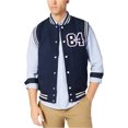 thumbnail image 1 of American Rag Mens Varsity Outerwear Vest, Blue, Medium, 1 of 1