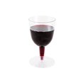thumbnail image 3 of 150 PCS Clear Plastic Wine Flutes -Wine, Champagne, Margartia, Martini, plastic glass -4.75" Tall and 5.5 Oz., 3 of 4
