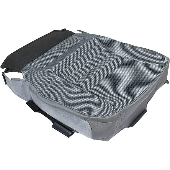 OTTULUR Driver Bottom Cloth Seat Cover Gray For 2006-09 Dodge Ram 2500 3500 Regular Cab
