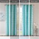 thumbnail image 3 of Madison Park Delray - Par de Almohadas cuadradas con Estampado de Diamantes, Panel de Ventana, Aguamarina/Plateado, 50x63, 1, 3 of 17