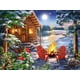 thumbnail image 1 of Springbok Christmas Cabin Rompecabezas de 500 piezas para adultos o niños diseñado para divertirse durante las vacaciones, fabricado en los EE. UU. Con piezas de ajuste de precisión para una gran expe, 1 of 1