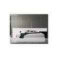 thumbnail image 3 of Best Master Bahamas Poplar Wood Queen Platform Bed in Black/White, 3 of 4
