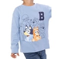 thumbnail image 6 of Bluey Toddler Holiday Long Sleeve Crewneck Tee, Sizes 12M-5T, 6 of 6