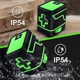 thumbnail image 4 of Laser Level, Bright Green Beam Crosshair (With Self-Leveling Function), Laser Level Tool, Portable Green Light Level, 4 of 5