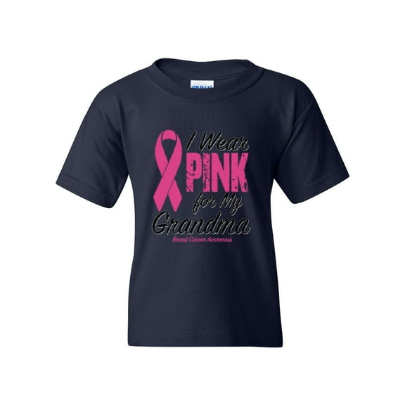 Artix - Big Boys T-Shirts and Tank Tops - I Wear Pink For My Grandma