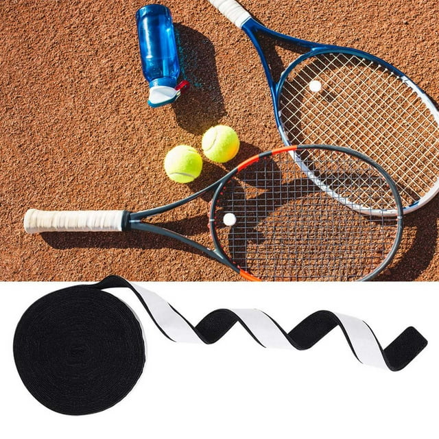 Polyester Fiber Absorption Anti Skid Badminton Racket Grip Tape Soft Hand Feeling Tennis Bat Sweatband Wraps