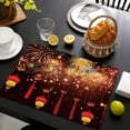 thumbnail image 2 of Bonheur Réveillon du Nouvel An - Or - Décorations de Table de Fête - Napperons de Fête du Réveillon du Nouvel An, 2 of 5