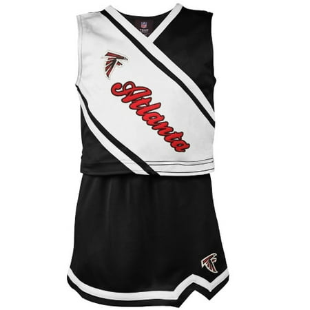 Atlanta Falcons Girls Youth 2-Piece Cheerleader Set - Black - Yth