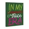 thumbnail image 3 of Stupell Industries Sassy Naughty or Nice Era Humor Painting Wrapped Canvas Canvas Art Print Wall Art, 24 x 30, 3 of 7