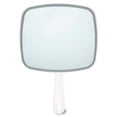 thumbnail image 2 of Equate Large Hand Face Mirror Also with 3X and 5X Magnification, White, Size 12.45" x 8.85" x 0.32", 1 Count, 2 of 2
