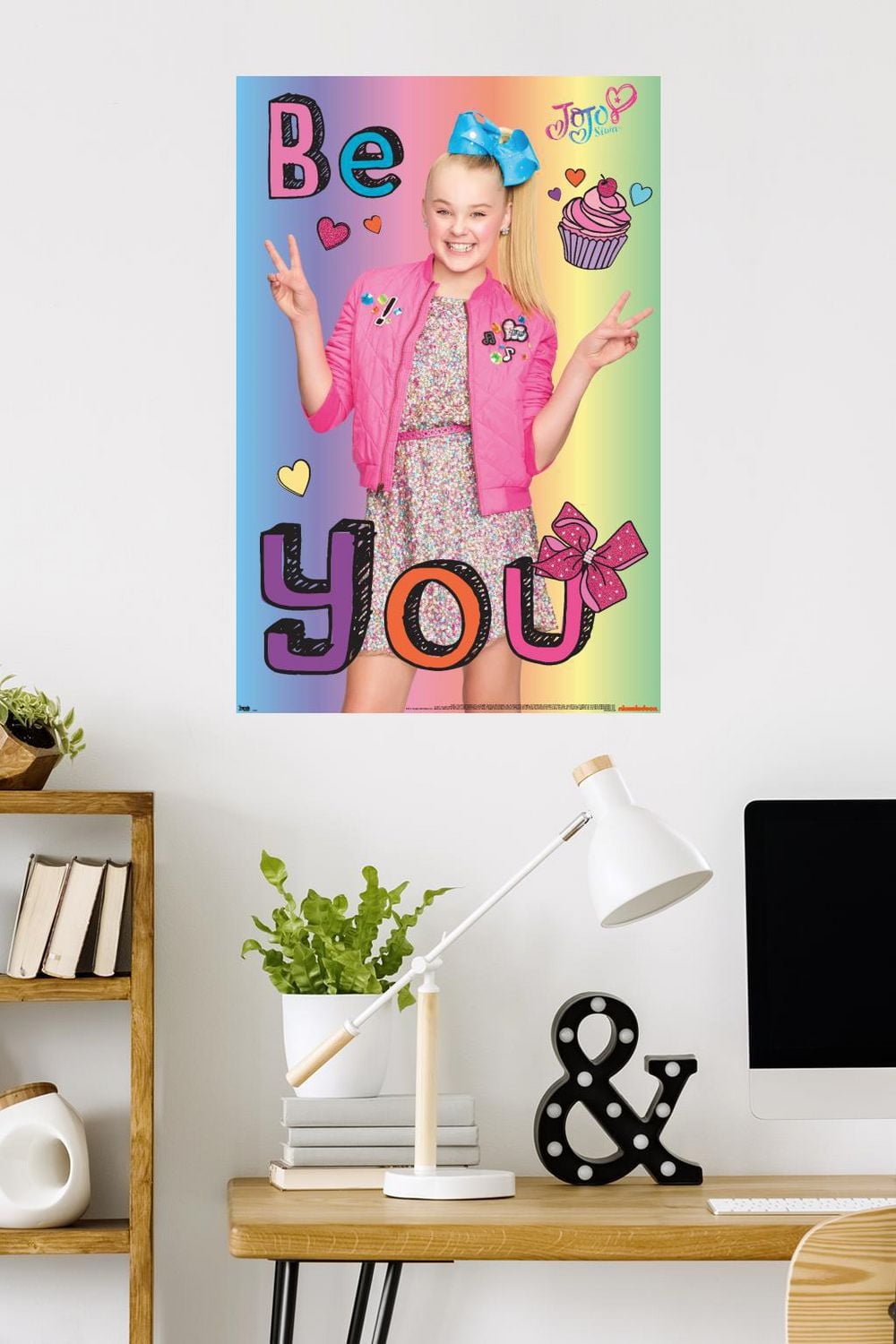 Nickelodeon JoJo Siwa - Be You Wall Poster, 22.375" x 34"