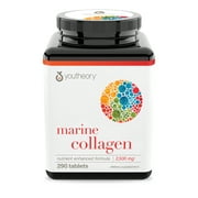 Youtheory Marine Collagen , 290 count (1 Bottle)