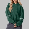 thumbnail image 2 of Kukoosong Women's Halloween Hoodie Casual Loose Long Sleeve Pullover Sweatshirts for Women with Pockets, 2 of 3
