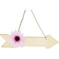 thumbnail image 3 of 20 Pack Wood Arrow Cutouts Unfinished Wooden Arrow Hanging Ornaments DIY Arrow Craft Plaque Gift Tags for Home Party Office Decoration Craft Project, 3 of 6