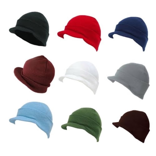 Beanie Visor Hats Bulk | 12 PACK MIX 