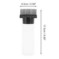 thumbnail image 2 of Unique Bargains 1 Pc Durable Root Comb Applicator Bottle for Bathroom Vanities Black White PP PE, 2 of 5
