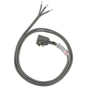 Certified Appliance Accessories 15-0345 15-Amp Appliance Power Cord, 5 Feet, 3 Wires, Grounded, Right Angle Plug Head