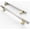 Nickel-Gold, variant on 10 Pack Brushed Satin Nickel and Gold Cabinet Knobs,Kitchen Cabinets Pulls for Dresser Drawer Knobs Cupboard Hardware