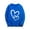 Blue, variant on fatyb Boys Girls Long Sleeve Cotton Tops Heart Printed Pullover T-Shirts Kids Casual Crewneck Blouses