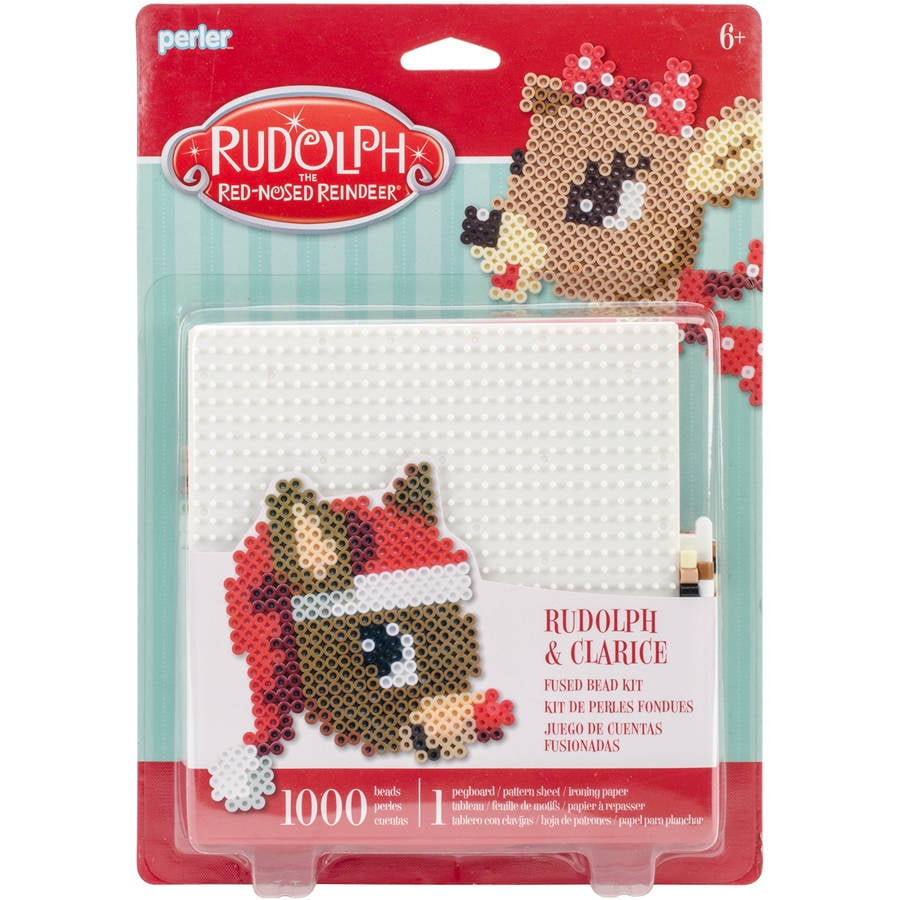 Perler Fused Bead Kit Rudolph & Clarice