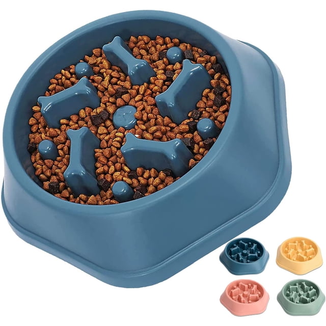 Plato de Alimentación Lenta para Perro Antiasfixia Digestión Lenta BAKCHE BAKCHE AJ002