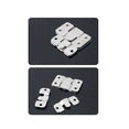 thumbnail image 3 of 20Pcs Stainless Steel Hook Picture Hangers 43X19Mm Wall Picture Frame Hanger Display Hook, 3 of 10