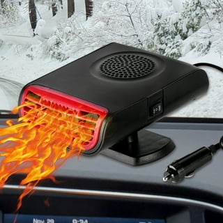 Willstar Interior Car Warmer Compact Plug-in Portable Heater 12V/24V Car  Defogger 