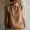 A427 Brown, variant on Womens Cap Sleeve Split V Neck Shirts Mandarin Collar Pleated Front Tops Elegant Office Work Blouses Casual Summer Business Tunics For Professional Wear