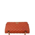thumbnail image 4 of Pre-Owned CHANEL Classic Double Flap Medium Quilted Leather Shoulder Bag Red, 4 of 11