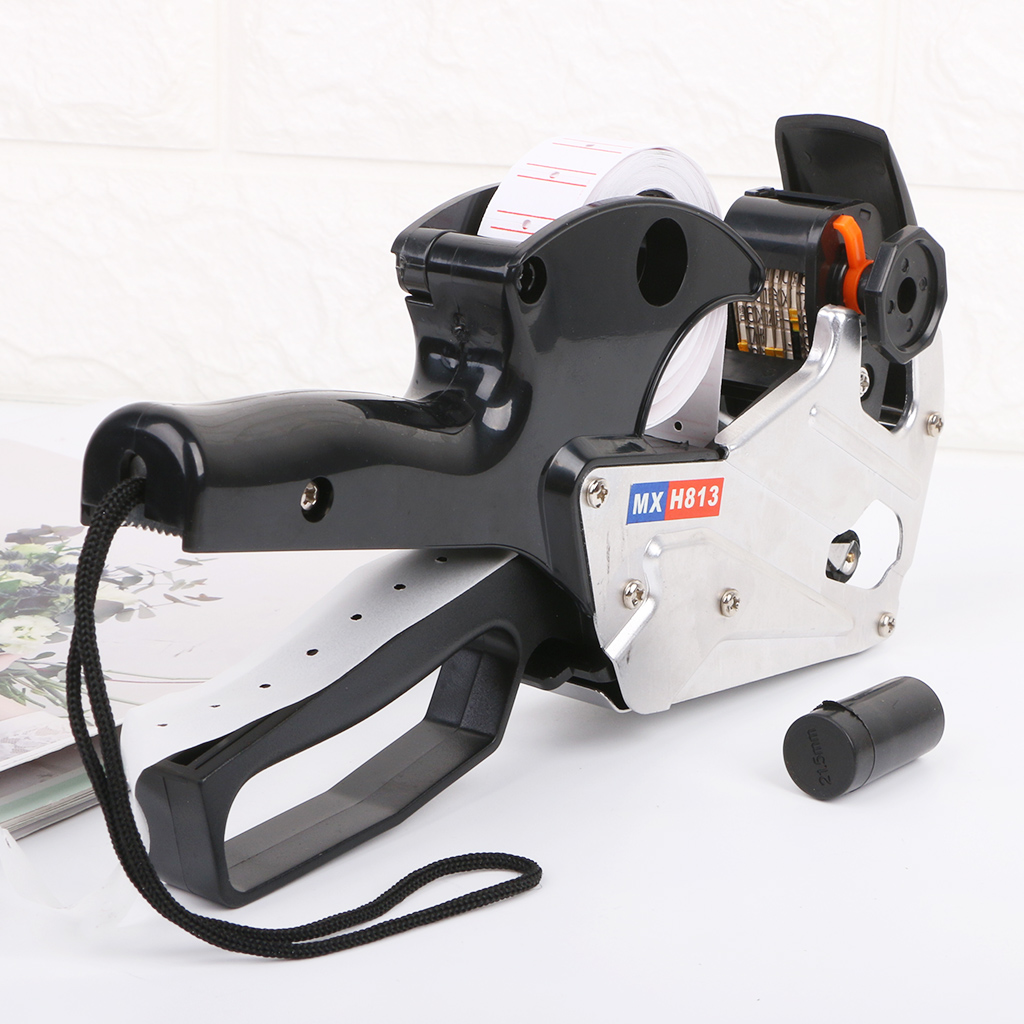 MX-H813 A-line 8 Digits Tag Labeler Labeller Label Paper For Retail St