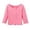 Pink, variant on Ticikt Girls' Long Sleeve Knitted Bolero Cardigan Kids Button Closure Shrug Sweaters Cropped Jacket Cover Up Tops,Color:Hot Pink,Size:6-12 Month