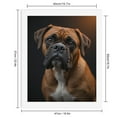 thumbnail image 2 of Paint by Numbers Kit for Adults, Boxer Dog Portrait Black Background Paint by Numbers, Easy Paint by Numbers Kit for Adults Beginner, DIY Adult Paint by Number Kits on Canvas, Home Decor, 2 of 7