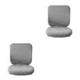 thumbnail image 1 of Guardoinrt Soft and Breathable Swivel Chair Cover Seating Experience Gray Backrest + Cushion Cover 2Set, 1 of 6