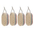 thumbnail image 4 of 4 Pedazos Esponja Exfoliante Limpiador Corporal de Accesorios Necesarios para Hogar jinwen Esponja de baño, 4 of 5