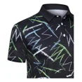 thumbnail image 2 of Playera Negra Hombre Calidad Casual Tenis Secado Rápido, 2 of 7