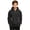 Black, variant on Boys Quarter Zip Hoodie Fleece Hooded Sweatshirt With Pockets Kids Soft Long Sleeve Pullover Fall Winter School Clothes Gray Size 10-12years