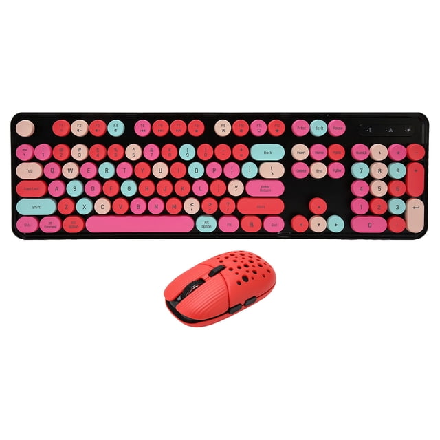 Oubit Keyboardand Mouse Combo,Wireless Keyboard and Mouse Keys Mechanical Keyboard Wireless Keyboardand Mouse Combo Ultimate Comfort