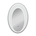 thumbnail image 2 of CHLOE Lighting Back Lit Oval TouchScreen LED Mirror 3 Color Temperatures 3000K-6000K, 2 of 10