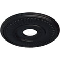 thumbnail image 3 of Ekena Millwork 15 3/4"OD x 3 7/8"ID x 3/4"P Berkshire Ceiling Medallion (Fits Canopies up to 7"), Hand-Painted Steel Gray, 3 of 6
