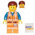 thumbnail image 1 of Minifigura LEGO The Movie 2 Emmet sonriente y asustado, 1 of 3