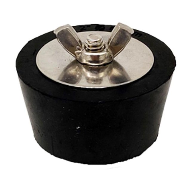 Tapón Anticongelante para Tubería Piscina Invierno Tapón Acero Inoxidable Grifo Goma (32mm)